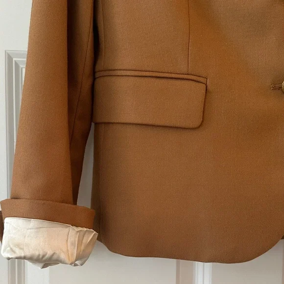 JCREW Tan Blazer Jacket - Picture 3 of 5